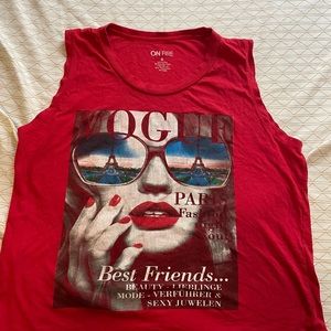 Vintage Vogue muscle shirt